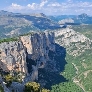 le verdon depuis la route des crêtes